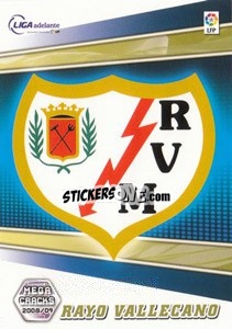 Sticker Rayo Vallecano - Liga BBVA 2008-2009. Megacracks
 n. 424 - Panini