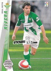 Sticker Rivera - Liga BBVA 2008-2009. Megacracks
 - Panini