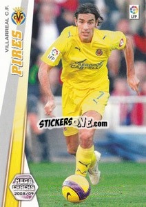 Sticker Robert Pires - Liga BBVA 2008-2009. Megacracks
 n. 354 - Panini