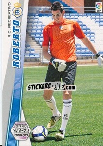 Sticker Roberto - Liga BBVA 2008-2009. Megacracks
 n. 254 - Panini