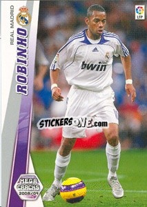 Sticker Robinho - Liga BBVA 2008-2009. Megacracks
 - Panini