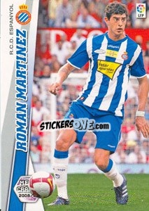 Sticker Roman Martinez - Liga BBVA 2008-2009. Megacracks
 - Panini