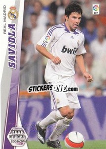 Sticker Saviola - Liga BBVA 2008-2009. Megacracks
 n. 161bis - Panini