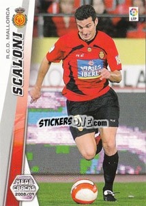 Sticker Scaloni - Liga BBVA 2008-2009. Megacracks
 - Panini