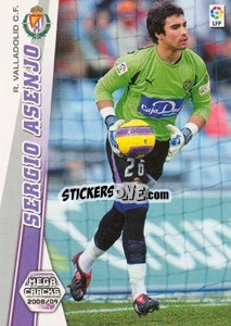 Sticker Sergio Asenjo - Liga BBVA 2008-2009. Megacracks
 - Panini