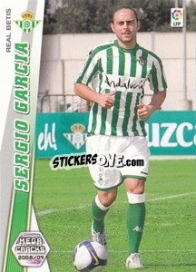 Cromo Sergio Garcia - Liga BBVA 2008-2009. Megacracks
 - Panini