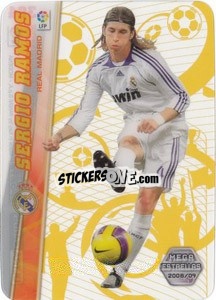 Sticker Sergio Ramos - Liga BBVA 2008-2009. Megacracks
 - Panini