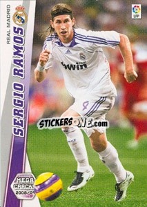Cromo Sergio Ramos - Liga BBVA 2008-2009. Megacracks
 - Panini