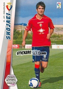 Figurina Shojaei - Liga BBVA 2008-2009. Megacracks
 - Panini