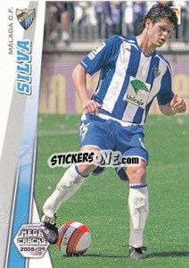 Figurina Silva - Liga BBVA 2008-2009. Megacracks
 - Panini