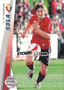 Cromo Sola - Liga BBVA 2008-2009. Megacracks
 - Panini