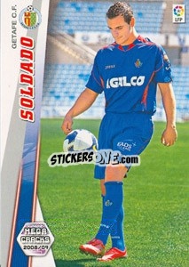 Sticker Soldado - Liga BBVA 2008-2009. Megacracks
 n. 456 - Panini