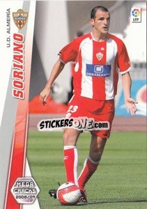 Sticker Soriano - Liga BBVA 2008-2009. Megacracks
 n. 11 - Panini