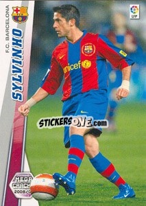 Sticker Sylvinho - Liga BBVA 2008-2009. Megacracks
 - Panini