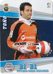 Sticker Toño - Liga BBVA 2008-2009. Megacracks
 - Panini