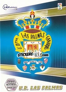 Cromo U.D. Las Palmas - Liga BBVA 2008-2009. Megacracks
 n. 413 - Panini