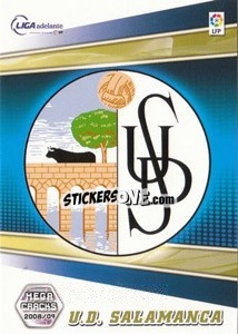 Sticker U.D. Salamanca - Liga BBVA 2008-2009. Megacracks
 - Panini