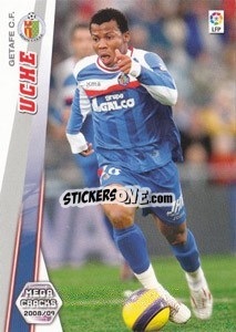 Sticker Uche - Liga BBVA 2008-2009. Megacracks
 n. 143 - Panini