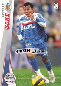 Cromo Uche - Liga BBVA 2008-2009. Megacracks
 - Panini