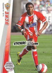 Sticker Uche - Liga BBVA 2008-2009. Megacracks
 - Panini