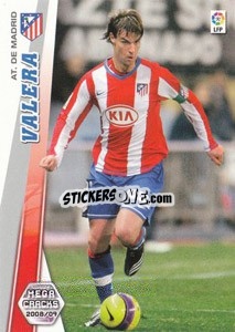 Figurina Valera - Liga BBVA 2008-2009. Megacracks
 - Panini