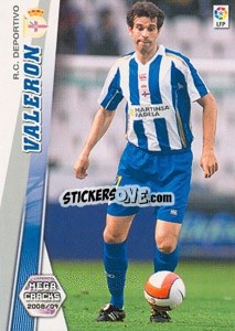 Sticker Valeron - Liga BBVA 2008-2009. Megacracks
 - Panini