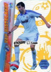 Cromo Van Nistelrooy - Liga BBVA 2008-2009. Megacracks
 - Panini
