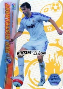 Sticker Van Nistelrooy - Liga BBVA 2008-2009. Megacracks
 n. 391 - Panini