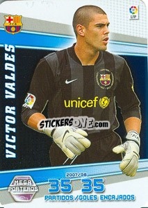 Cromo Victor Valdes