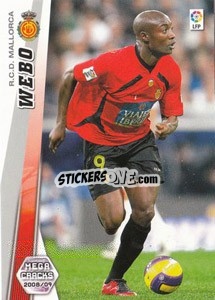 Sticker Webo - Liga BBVA 2008-2009. Megacracks
 n. 197 - Panini