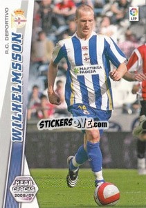 Sticker Wilhelmsson - Liga BBVA 2008-2009. Megacracks
 - Panini