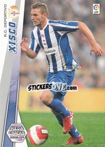 Figurina Xisco - Liga BBVA 2008-2009. Megacracks
 - Panini