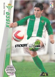 Sticker Xisco - Liga BBVA 2008-2009. Megacracks
 - Panini