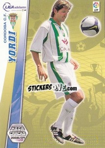 Figurina Yordi - Liga BBVA 2008-2009. Megacracks
 - Panini