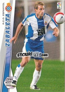 Cromo Zabaleta - Liga BBVA 2008-2009. Megacracks
 - Panini