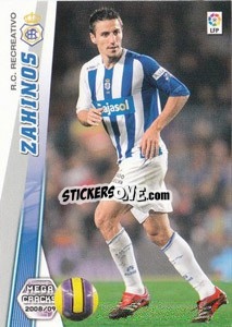 Sticker Zahinos - Liga BBVA 2008-2009. Megacracks
 - Panini