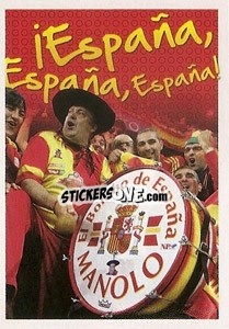 Sticker ¡España, España, España! - La Seleccion Espanola 2009
 - Panini