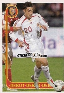 Sticker Albert Riera - La Seleccion Espanola 2009
 n. 118 - Panini