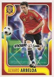 Sticker Alvaro Arbeloa - La Seleccion Espanola 2009
 - Panini