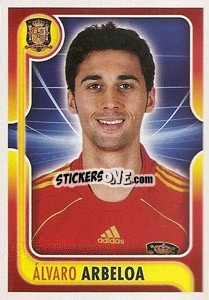 Cromo Alvaro Arbeloa