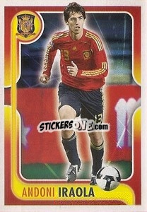 Sticker Andoni Iraola - La Seleccion Espanola 2009
 n. 65 - Panini