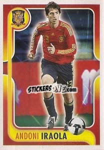 Cromo Andoni Iraola - La Seleccion Espanola 2009
 - Panini