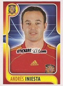 Cromo Andres Iniesta