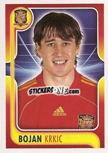 Cromo Bojan Krkic - La Seleccion Espanola 2009
 n. 150 - Panini