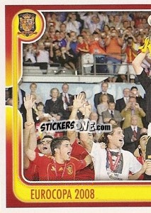 Sticker CAMPEONES - La Seleccion Espanola 2009
 - Panini