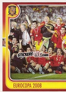 Sticker CAMPEONES - La Seleccion Espanola 2009
 - Panini