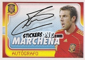 Sticker Carlos Marchena - La Seleccion Espanola 2009
 - Panini