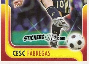 Sticker Cesc Fabregas - La Seleccion Espanola 2009
 - Panini