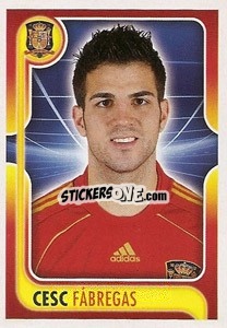 Sticker Cesc Fabregas - La Seleccion Espanola 2009
 n. 91 - Panini