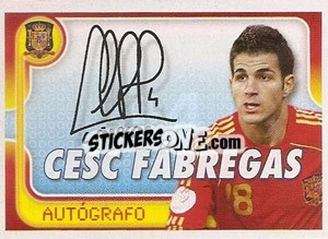 Sticker Cesc Fabregas - La Seleccion Espanola 2009
 n. 94 - Panini